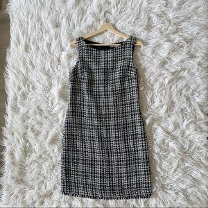 KARL LAGERFELD Tweed Sheath Dress